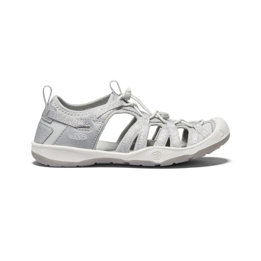 Keen Big Kids' Moxie Sandal  |  Silver