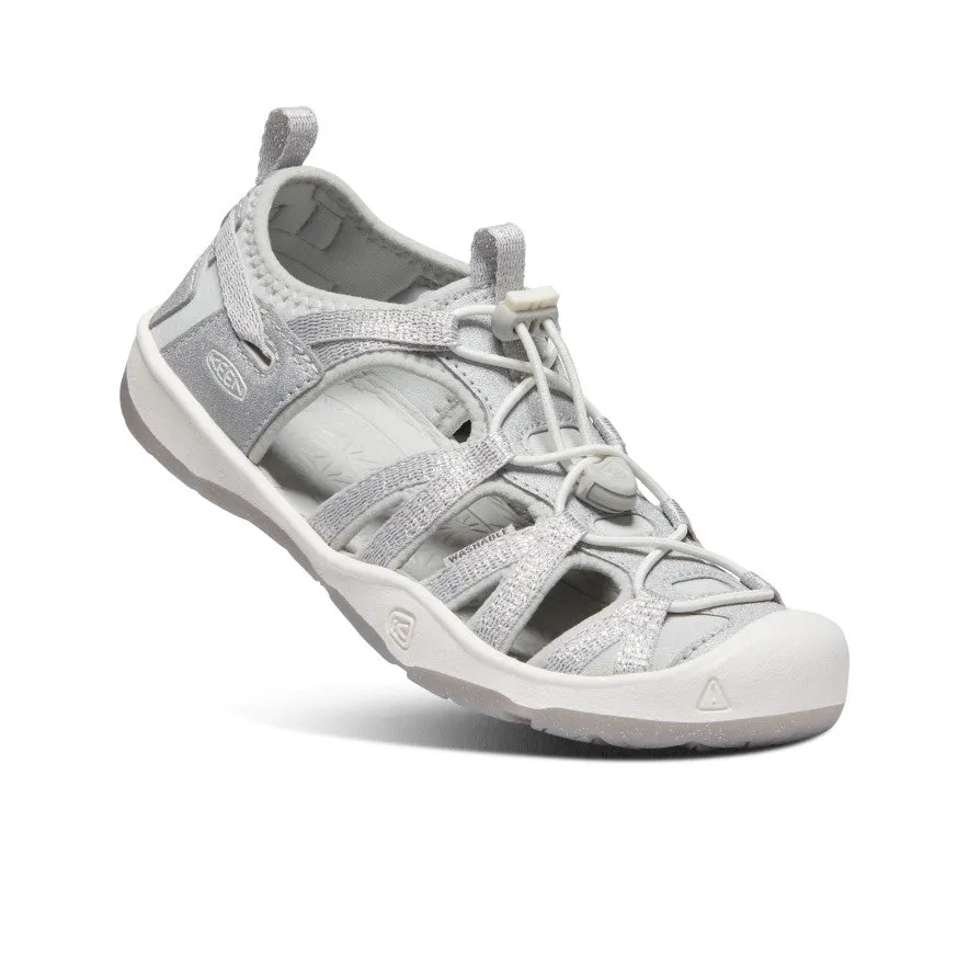 Keen Big Kids' Moxie Sandal  |  Silver