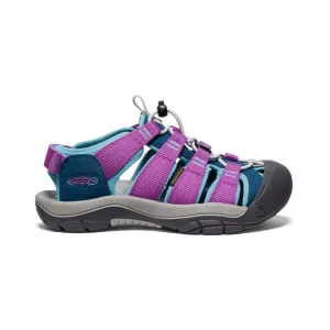 Keen Big Kids' Newport Boundless Sandal  |  Legion Blue/Willowherb