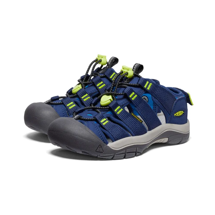 Keen Big Kids' Newport Boundless Sandal  |  Naval Academy/Evening Primrose