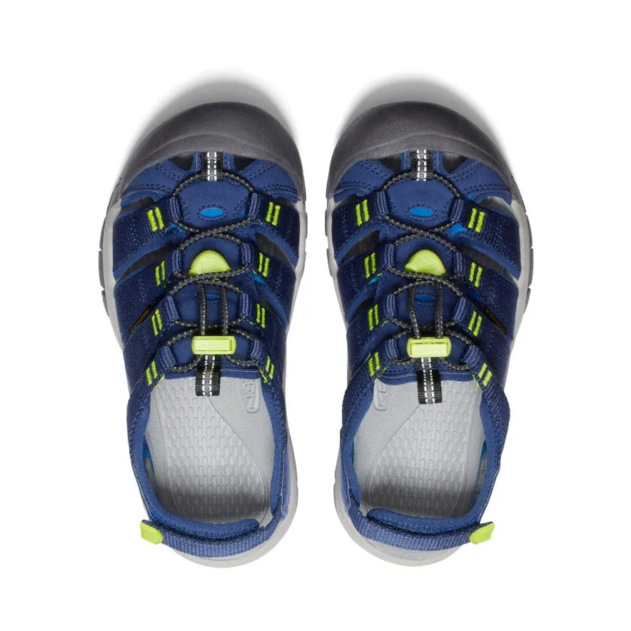 Keen Big Kids' Newport Boundless Sandal  |  Naval Academy/Evening Primrose