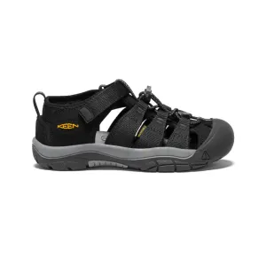 Keen Big Kids' Newport H2  |  Black/Keen Yellow