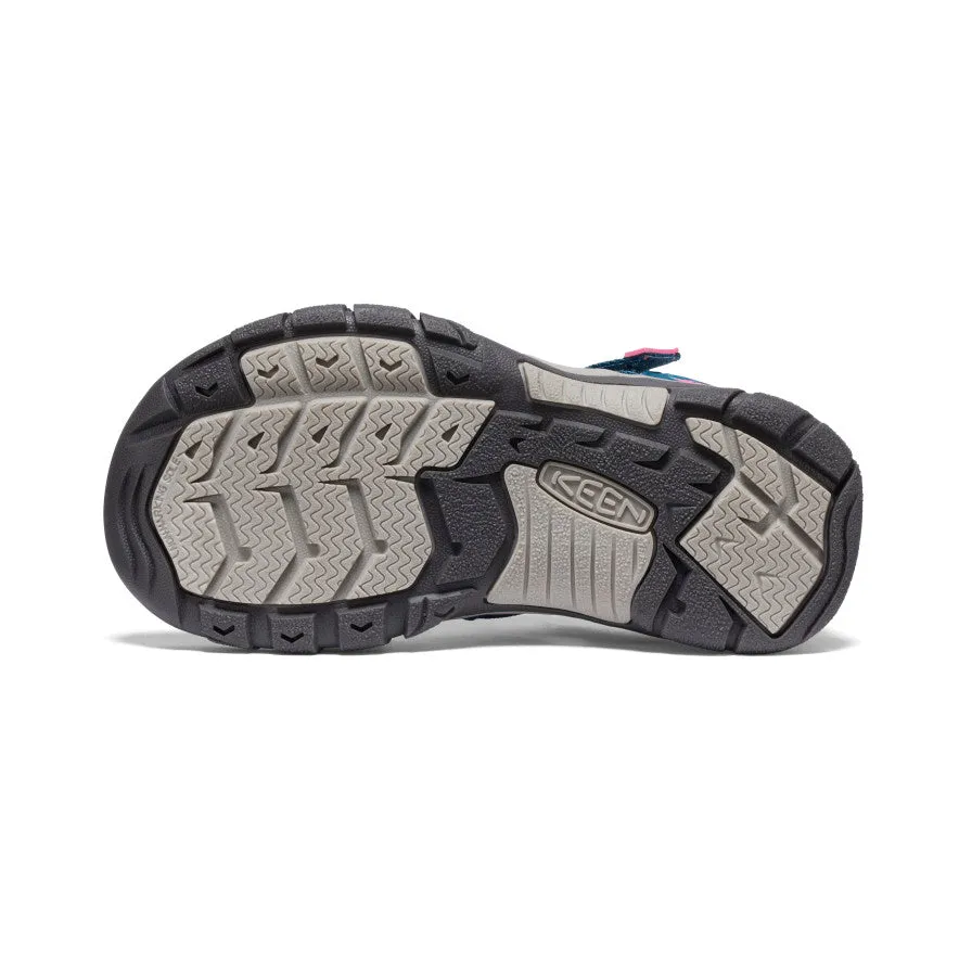 Keen Big Kids' Newport H2  |  Legion Blue/Hot Pink