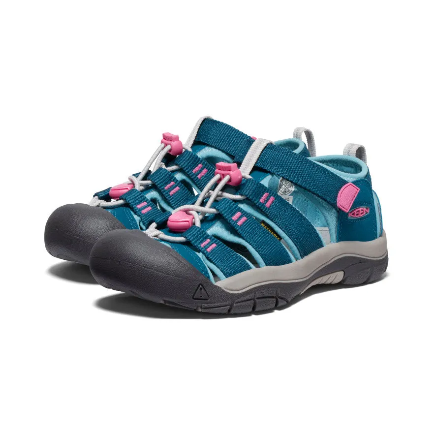 Keen Big Kids' Newport H2  |  Legion Blue/Hot Pink