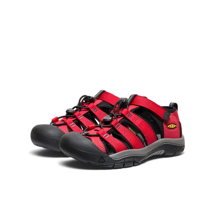 Keen Big Kids' Newport H2  |  Ribbon Red/Gargoyle