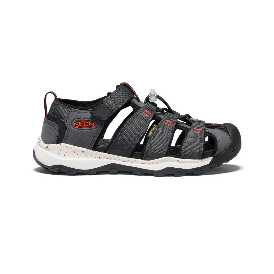Keen Big Kids' Newport Neo H2  |  Magnet/Spicy Orange