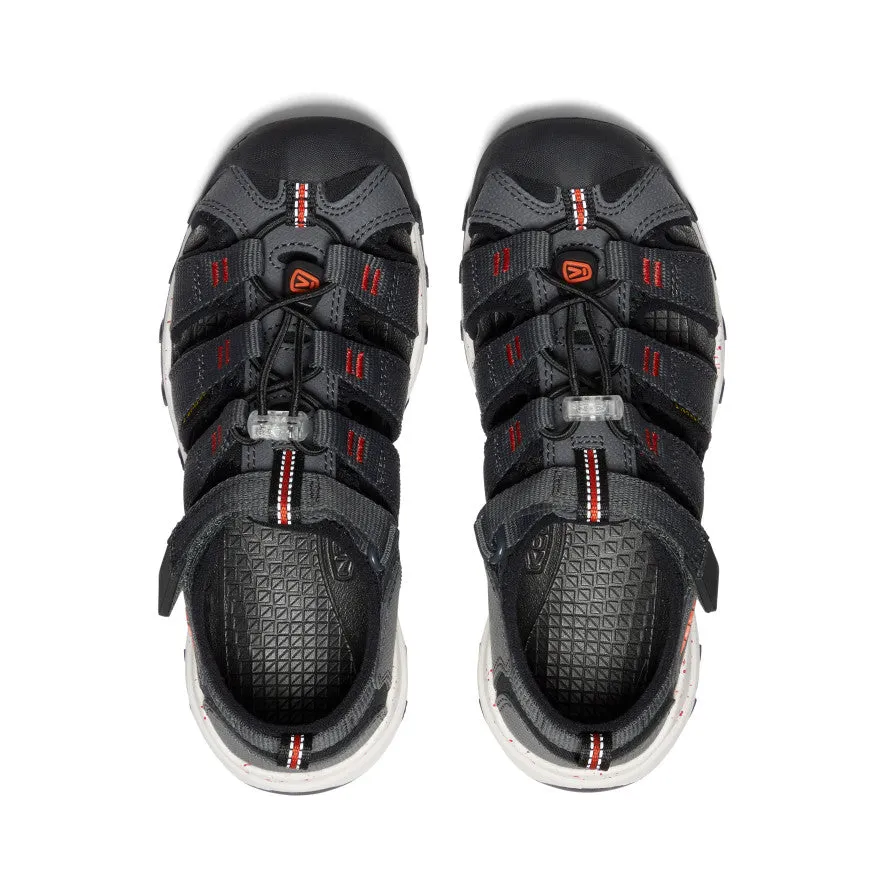 Keen Big Kids' Newport Neo H2  |  Magnet/Spicy Orange