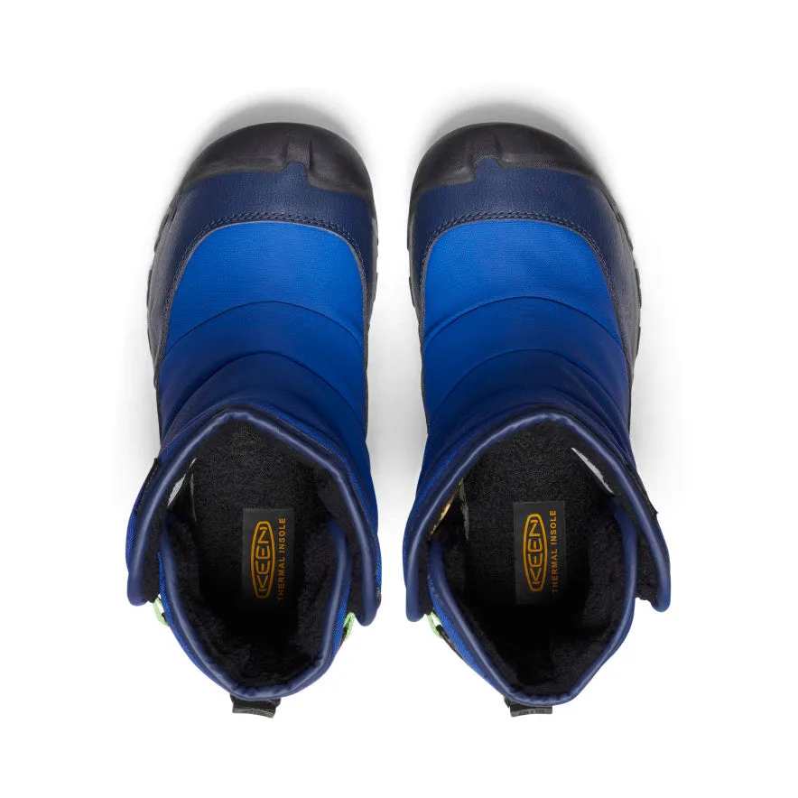 Keen Big Kids' Puffrider Waterproof Winter Boot  |  Naval Academy/Surf