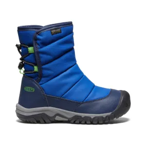 Keen Big Kids' Puffrider Waterproof Winter Boot  |  Naval Academy/Surf