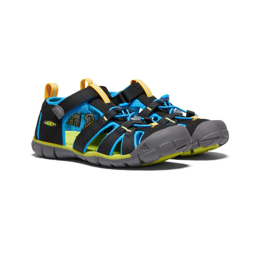 Keen Big Kids' Seacamp II CNX  |  Black/Brilliant Blue