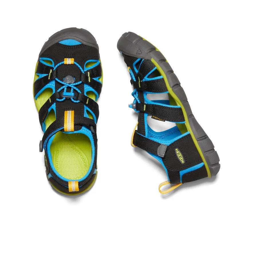 Keen Big Kids' Seacamp II CNX  |  Black/Brilliant Blue