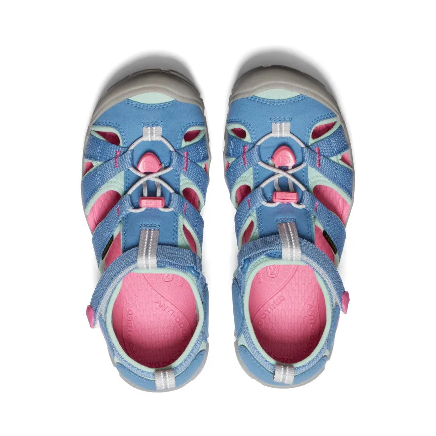 Keen Big Kids' Seacamp II CNX  |  Coronet Blue/Hot Pink