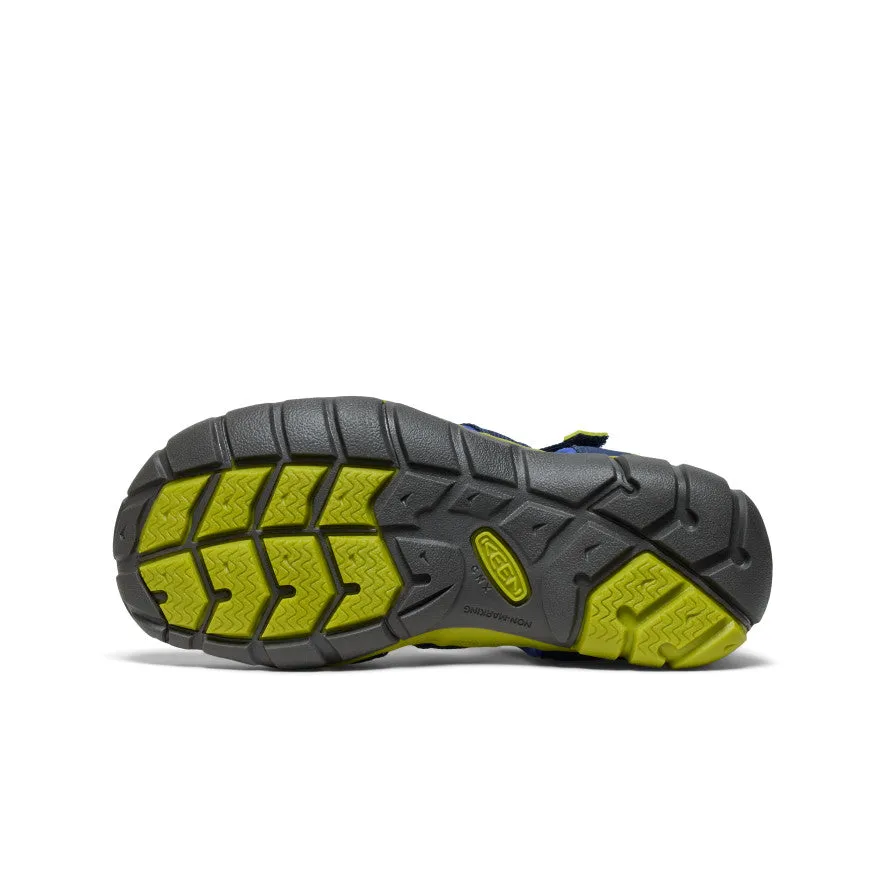 Keen Big Kids' Seacamp II CNX  |  Naval Academy/Chartreuse