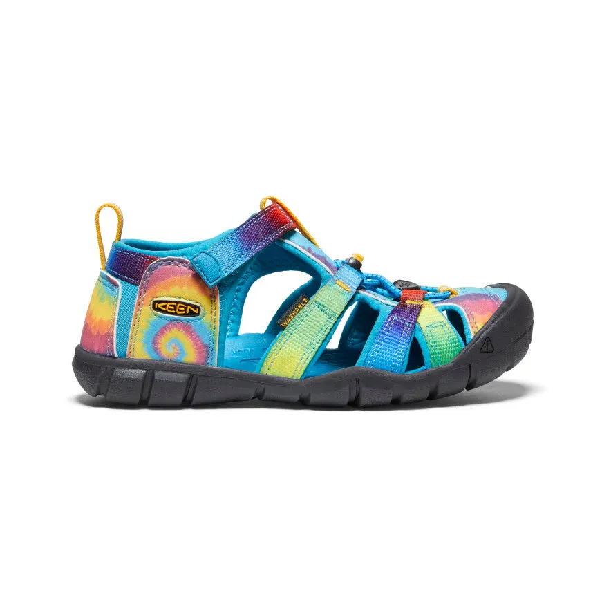 Keen Big Kids' Seacamp II CNX  |  Vivid Blue/Original Tie Dye