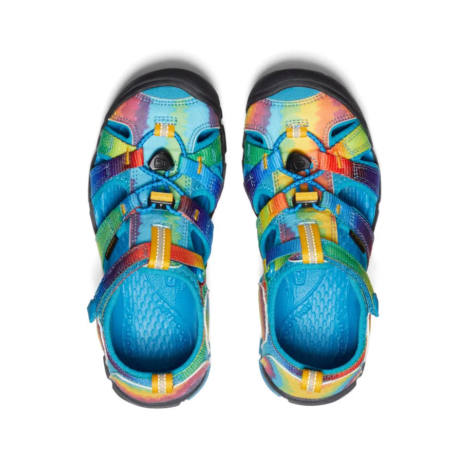 Keen Big Kids' Seacamp II CNX  |  Vivid Blue/Original Tie Dye