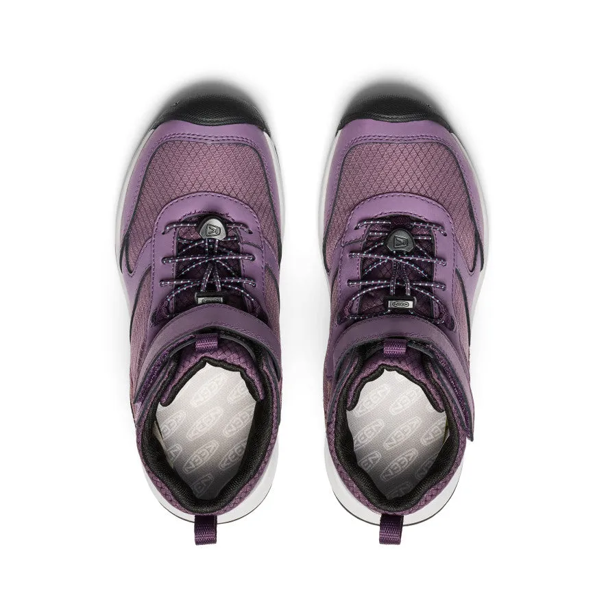 Keen Big Kids' Skua Waterproof Boot  |  Black Plum/Plum Perfect