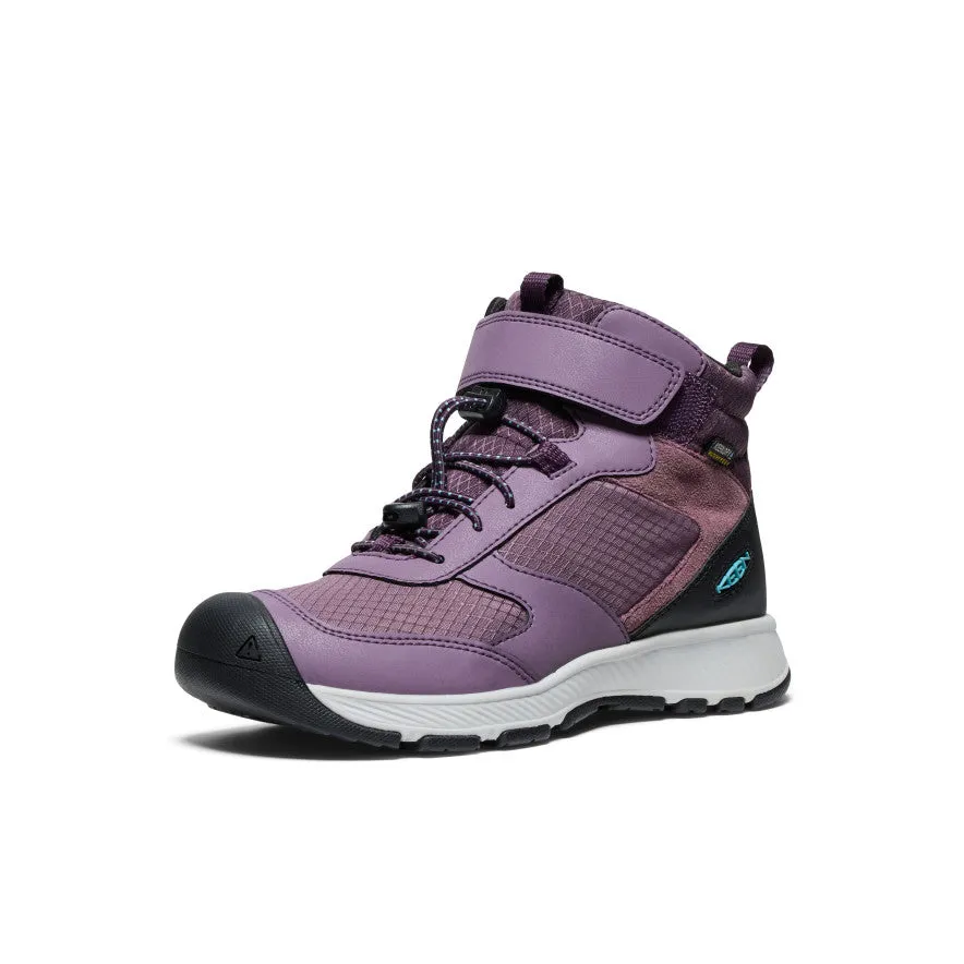 Keen Big Kids' Skua Waterproof Boot  |  Black Plum/Plum Perfect
