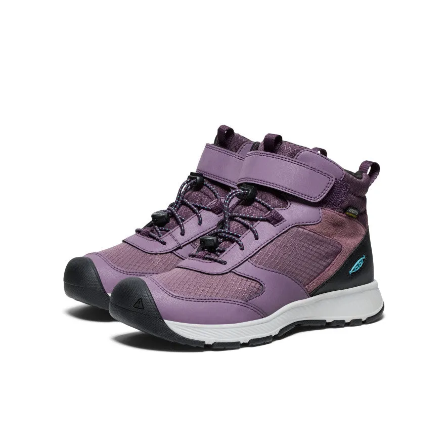 Keen Big Kids' Skua Waterproof Boot  |  Black Plum/Plum Perfect