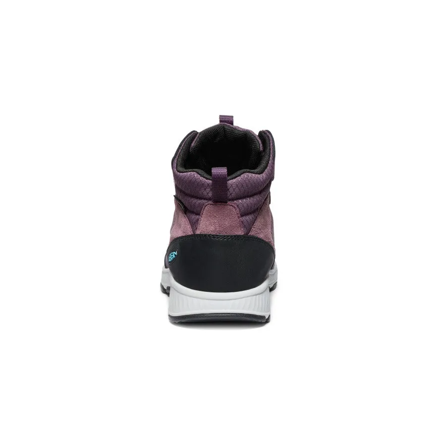 Keen Big Kids' Skua Waterproof Boot  |  Black Plum/Plum Perfect