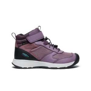 Keen Big Kids' Skua Waterproof Boot  |  Black Plum/Plum Perfect