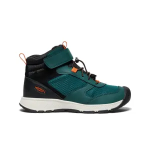 Keen Big Kids' Skua Waterproof Boot  |  Ponderosa Pine/Gold Flame