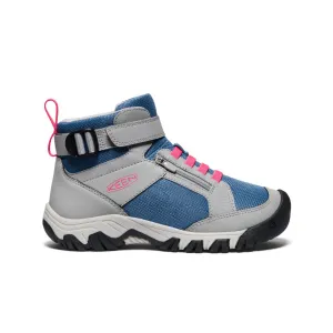 Keen Big Kids' Targhee Boundless Hiking Boot  |  Alloy/Rouge Red