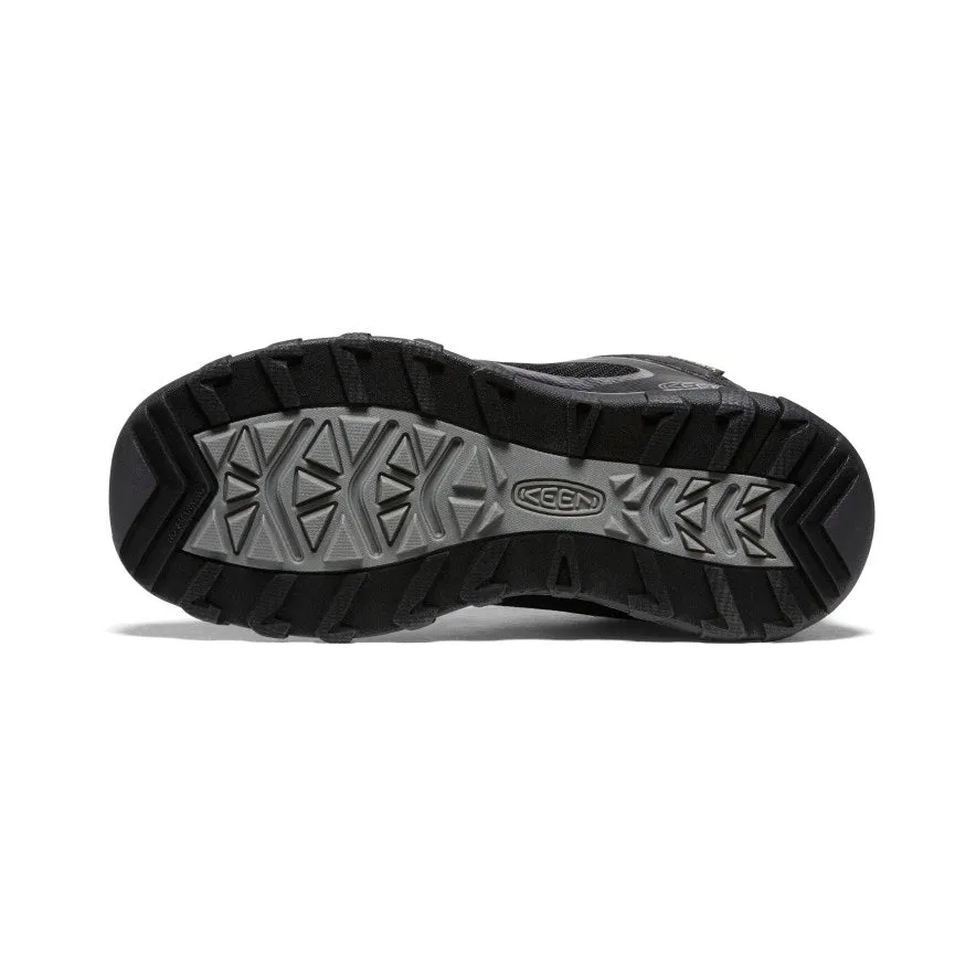 Keen Big Kids' Wanduro Waterproof Boot  |  Black/Silver