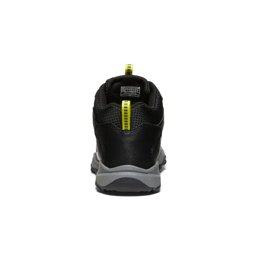 Keen Big Kids' Wanduro Waterproof Boot  |  Black/Silver