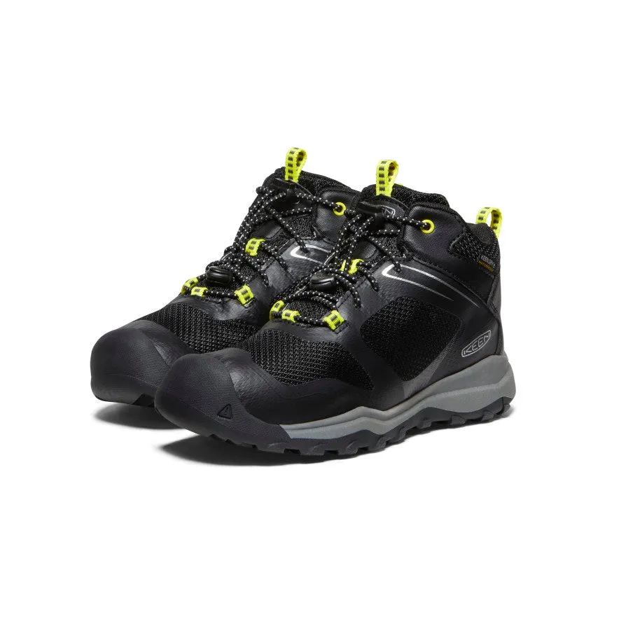 Keen Big Kids' Wanduro Waterproof Boot  |  Black/Silver