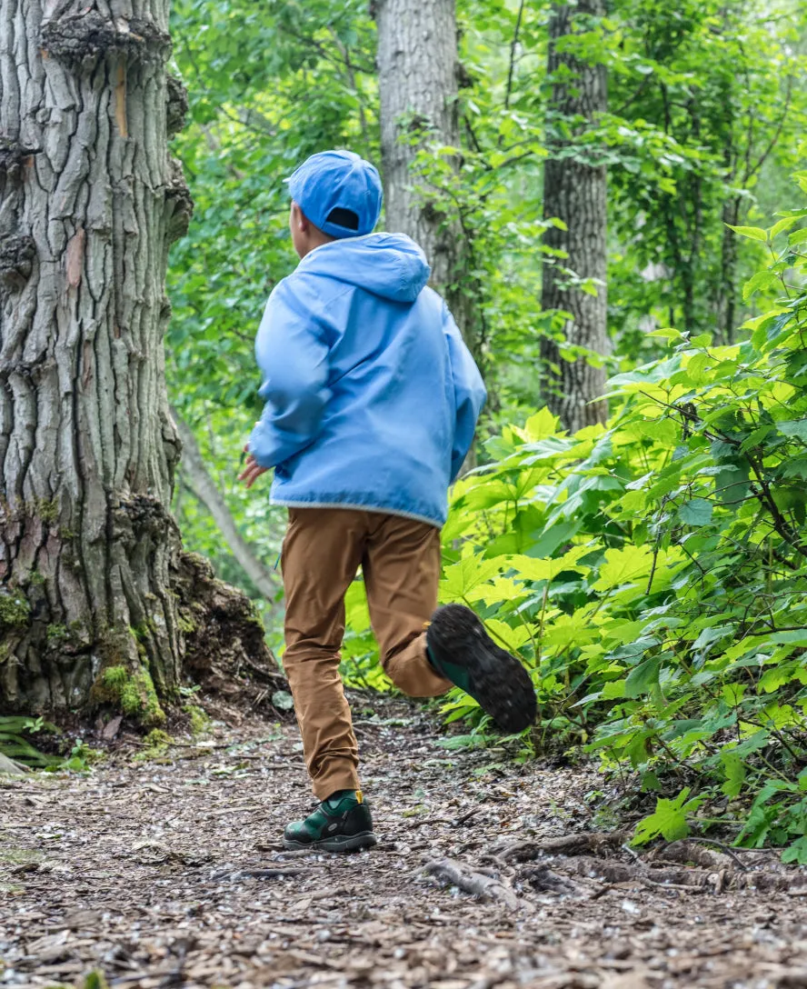 Keen Big Kids' Wanduro Waterproof Shoe  |  Sky Captain/Evening Primrose