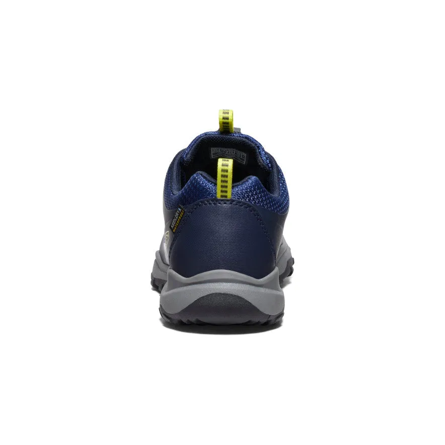 Keen Big Kids' Wanduro Waterproof Shoe  |  Sky Captain/Evening Primrose