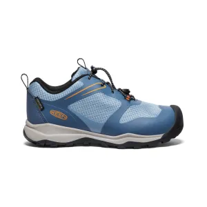 Keen Big Kids' Wanduro Waterproof Shoe  |  Vintage Indigo/Scarlet Ibis
