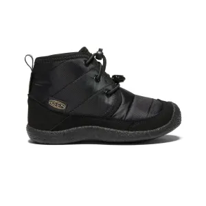 Keen Little Kids' Howser II Waterproof Chukka  |  Black/Black