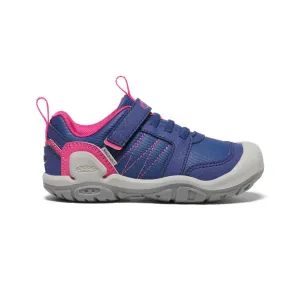 Keen Little Kids' Knotch Peak Sneaker  |  Blue Depths/Pink Peacock