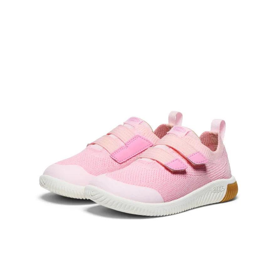 Keen Little Kids' KNX Knit Double Strap  |  Giggle Pink/Moonlite Mauve
