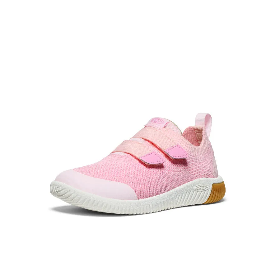 Keen Little Kids' KNX Knit Double Strap  |  Giggle Pink/Moonlite Mauve