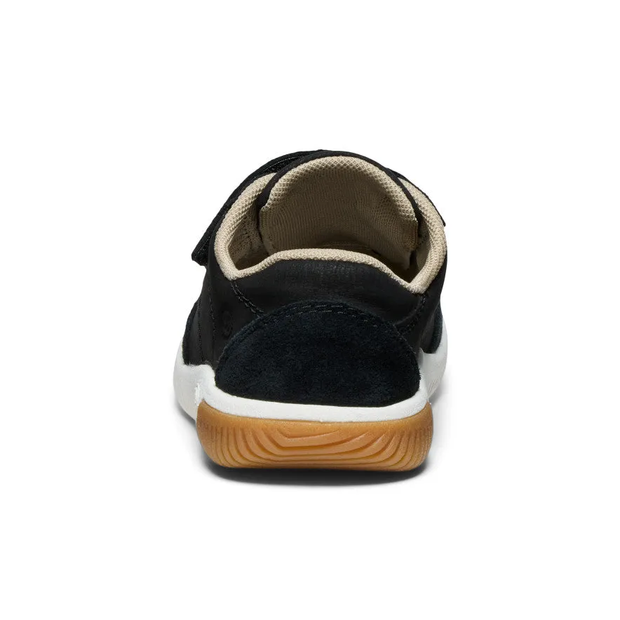 Keen Little Kids' KNX T-Toe Sneaker  |  Black/Star White