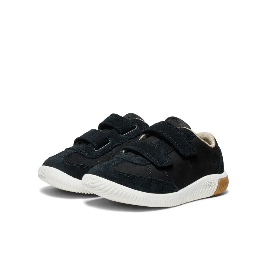Keen Little Kids' KNX T-Toe Sneaker  |  Black/Star White