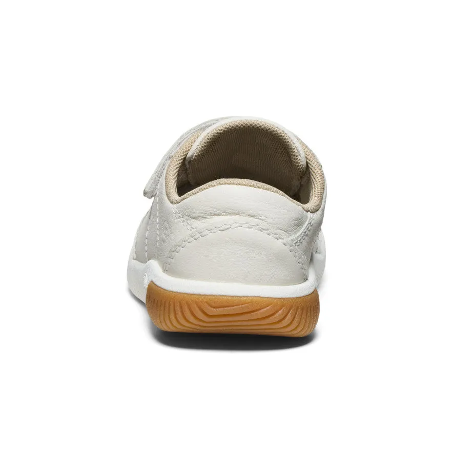 Keen Little Kids' KNX T-Toe Sneaker  |  Star White/Star White