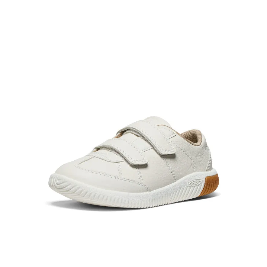 Keen Little Kids' KNX T-Toe Sneaker  |  Star White/Star White