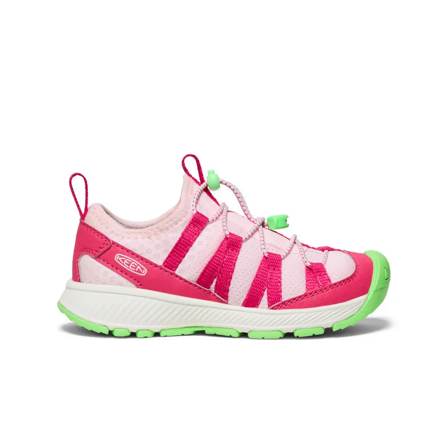 Keen Little Kids' Motozoa Sneaker  |  Raspberry/Summer Green