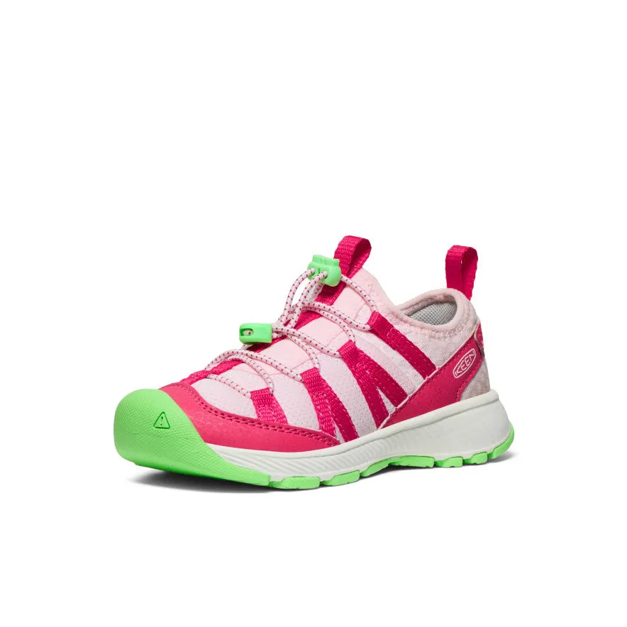 Keen Little Kids' Motozoa Sneaker  |  Raspberry/Summer Green