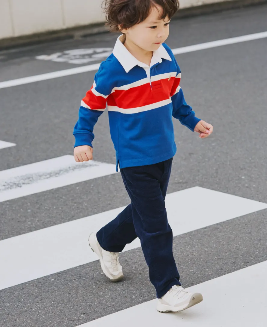 Keen Little Kids' Motozoa Sneaker  |  Sea Moss/Scarlet Ibis