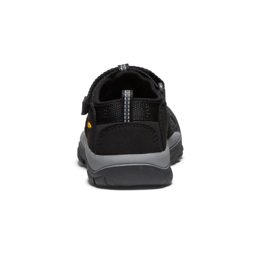 Keen Little Kids' Newport H2  |  Black/Keen Yellow