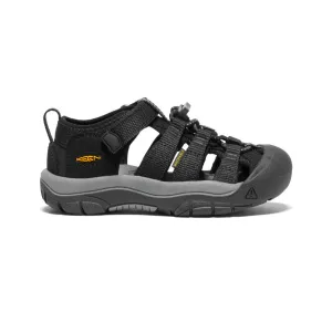 Keen Little Kids' Newport H2  |  Black/Keen Yellow