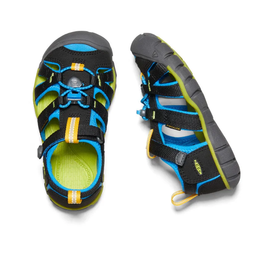Keen Little Kids' Seacamp II CNX  |  Black/Brilliant Blue