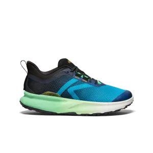 Keen Men's 450 Dirt Hiking Shoe  |  Blue Danube/Absinthe Green