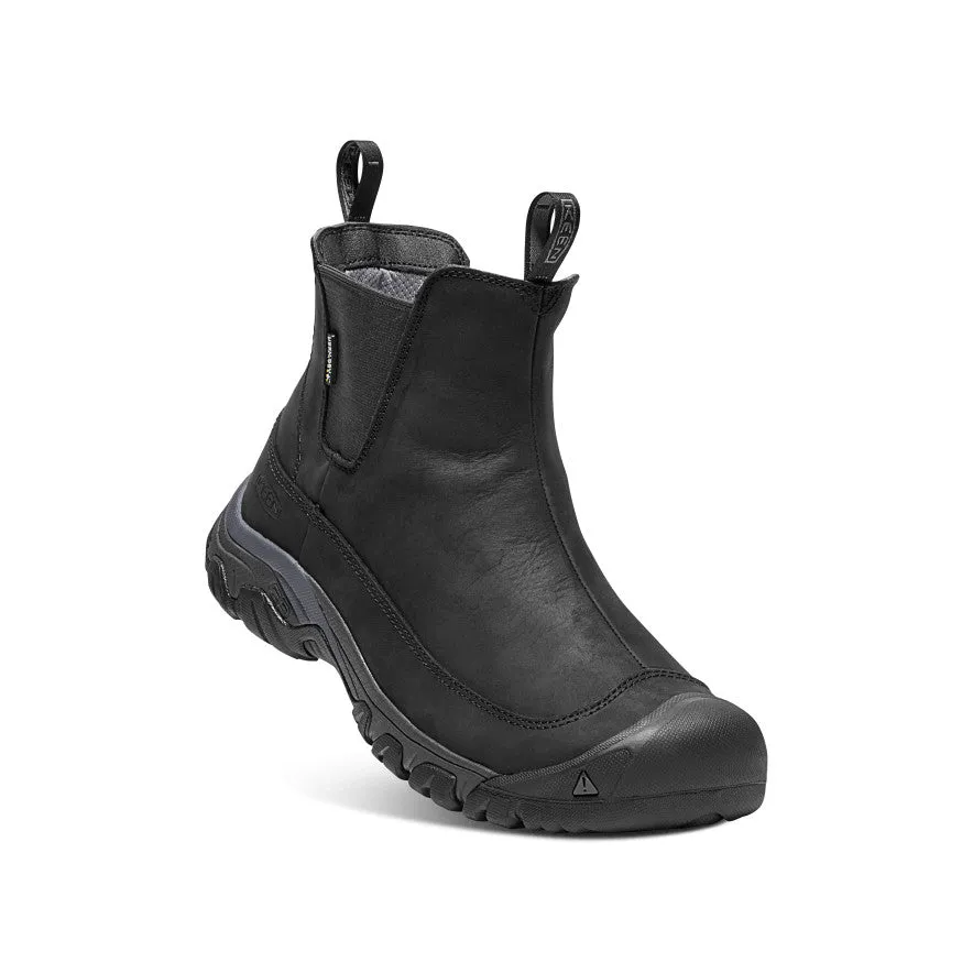 Keen Men's Anchorage III Waterproof Boot  |  Black/Raven