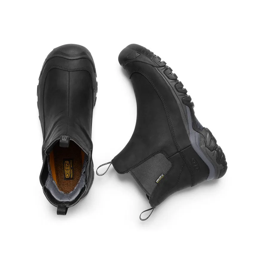 Keen Men's Anchorage III Waterproof Boot  |  Black/Raven