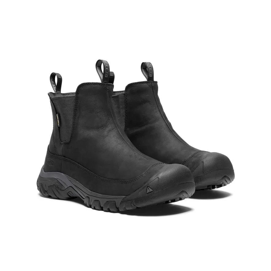 Keen Men's Anchorage III Waterproof Boot  |  Black/Raven